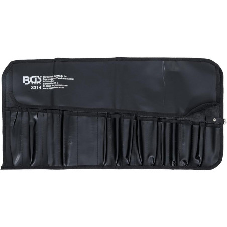 Pochette Flexible de Rangement Outils 15 Compartiments 660x320 mm - Vide, Pratique et Organisée - BGS