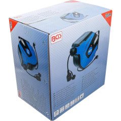 Enrouleur de Câble Automatique 25 m - Robuste et Pratique - - BGS
