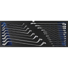 Insert pour Jeu de Clés Mixtes 20 pcs - Outils Précis et Durables, Acier, Pro - D-Work