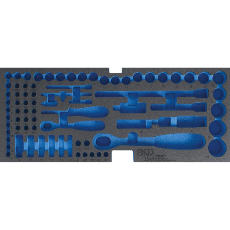 Insert pour Art. 3312 - 21,9 x 5,3 x 52,8 cm - Compatible Art. 3341 - D-Work