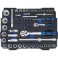 Insert pour BOXSYS1 2 - Jeu de 65 Douilles 6,3 mm (1/4 ) et 12,5 mm (1/2 ) - Systainer - Organisation et Accessibilité O - BGS