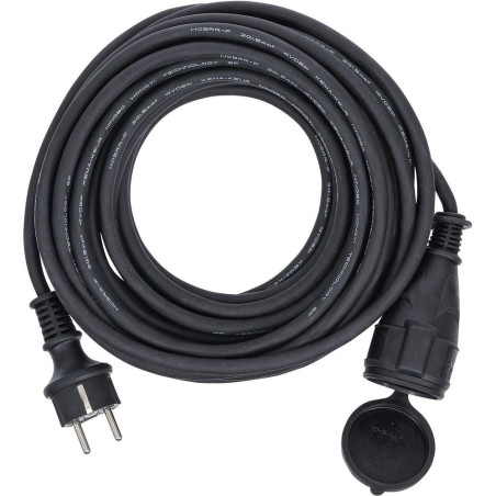 Câble de Rallonge 10 m 3 x 1,5 mm² - IP44 - Sécurité et Résistance à l Eau - BGS