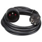 Câble de Rallonge 5 m - 3 x 1,5 mm² - Protection IP20 - Usage Électrique Sécurisé - BGS