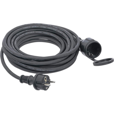 Câble de Rallonge 20 m 3 x 1,5 mm² - IP44 - Usage Extérieur et Sécurité Électrique - BGS
