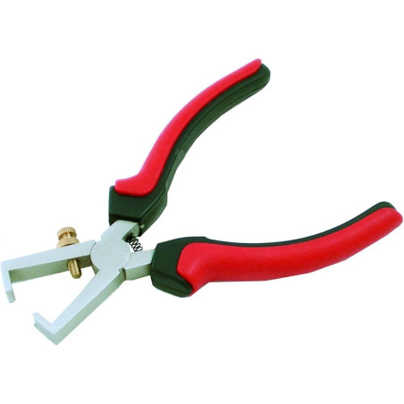 Pince à Dénuder 150 mm - Précision et Confort d Utilisation, Acier, Pro - D-Work