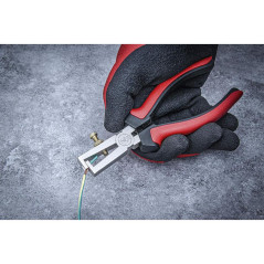 Pince à Dénuder 150 mm - Précision et Confort d Utilisation - Acier, Pro - D-Work