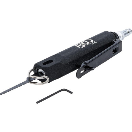 Scie Pneumatique Mini - 8,4x4,9x28,2 cm - Peu de Vibrations, Compacte et Performante - BGS