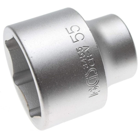 Douille pour Clé Six Pans 20 mm (3/4 ) - 55 mm - Acier Résistant - Prise Fiable et Durable - BGS