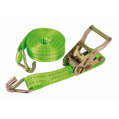 Sangle à Cliquet 6 m x 38 mm - Polyester Résistant - Fixation Sécurisée et Pratique - BGS
