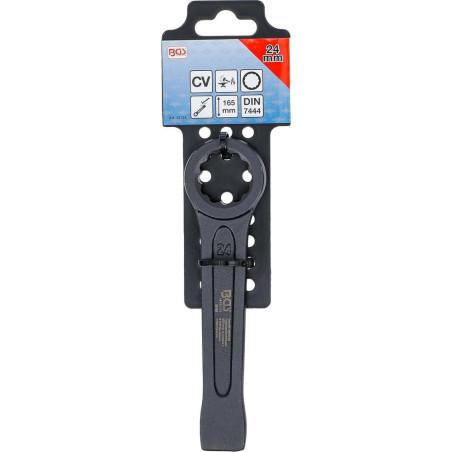 Clé Annulaire de Percussion 24 mm - Acier Résistant - Usage Professionnel et Durable - D-Work