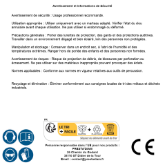 Clé Annulaire de Percussion 36 mm - Usage Professionnel et Durable - Acier Résistant - D-Work