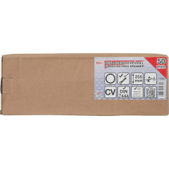 Clé Annulaire de Percussion 50 mm - Acier Résistant - Usage Professionnel et Durable - BGS