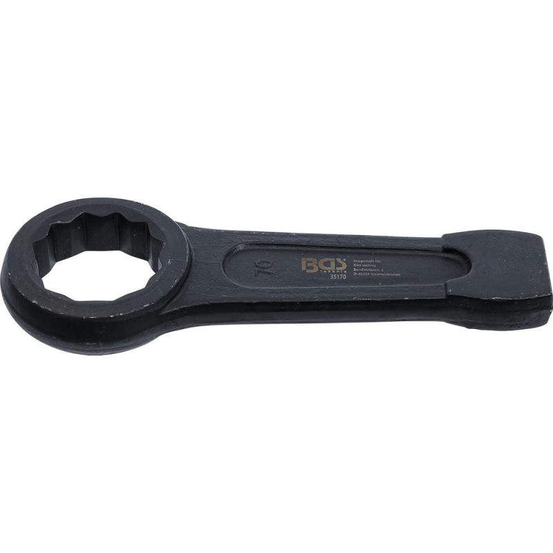 Clé Annulaire de Percussion 70 mm - Acier Résistant - Usage Professionnel et Durable - BGS