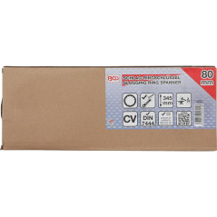 Clé Annulaire de Percussion 70 mm - Acier Résistant - Usage Professionnel et Durable - BGS