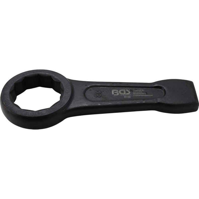 Clé Annulaire de Percussion 80 mm - Acier Résistant - Usage Professionnel et Durable - BGS