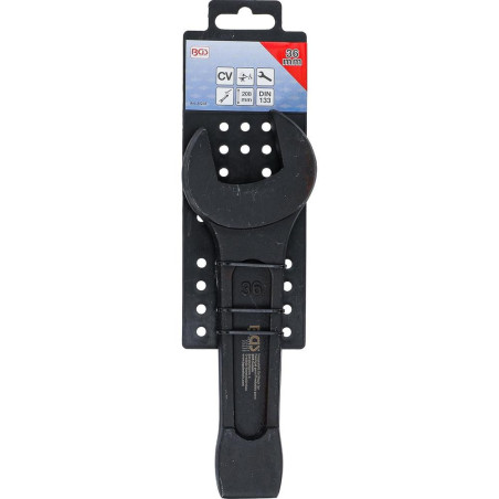 Clé à Fourche de Percussion 36 mm - Acier Résistant - Usage Professionnel et Durable - BGS