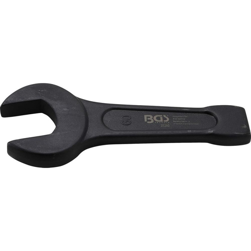 Clé à Fourche de Percussion 60 mm - Acier Résistant - Usage Professionnel - BGS