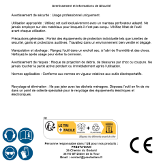Clé à Fourche de Percussion 60 mm - Acier Résistant - Usage Professionnel - BGS