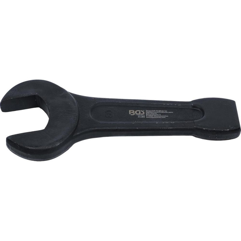 Clé à Fourche de Percussion 80 mm - Acier Résistant - Usage Professionnel - BGS