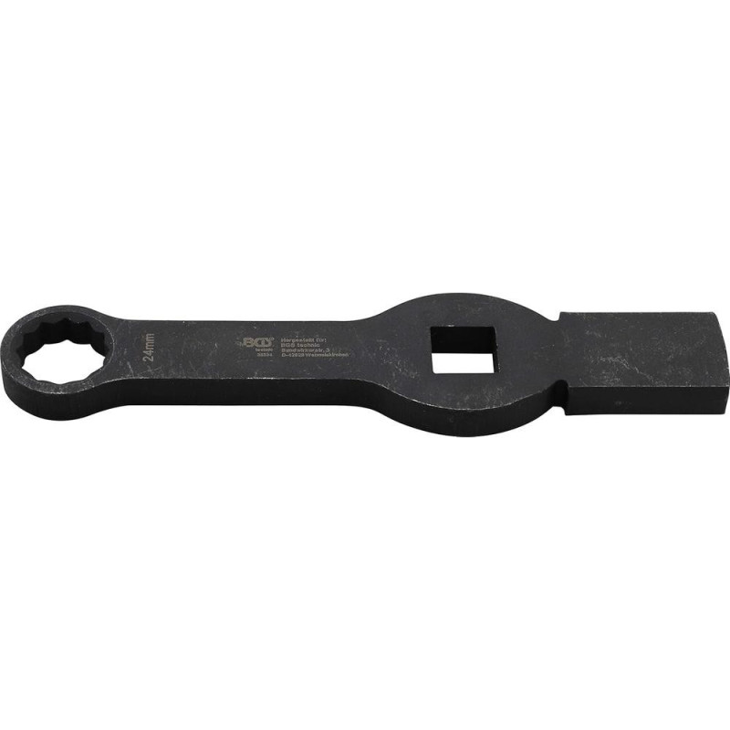 Clé Annulaire de Percussion 24 mm - Douze Pans, 2 Faces de Percussion - Précision et Robustesse - D-Work Clé Annulaire de Percussion 24 mm - Douze Pans, 2 Faces de Percussion - Précision et Robustesse - D-Work