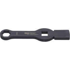 Clé Annulaire de Percussion 24 mm - Six Pans, 2 Faces de Percussion - Précision et Robustesse - BGS