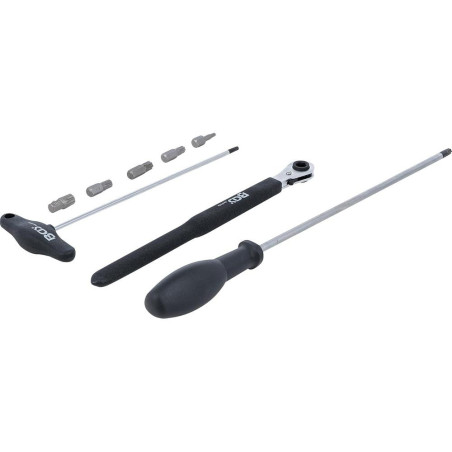 Jeu d Outils pour Charnières de Porte 8 pcs - Acier, Précision et Polyvalence - D-Work