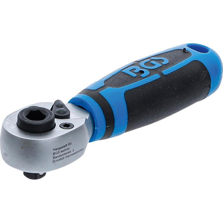Cliquet à Embout 6,3 mm (1/4) - Précision et Maniabilité, Acier, Zones Difficiles - D-Work