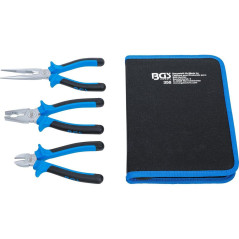 Jeu de Pinces 3 pcs, Acier, Précision et Robustesse, Pro - D-Work
