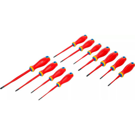 Tournevis VDE Pointe Extra Fine Plat 3,5 mm - Isolation Sécurisée - BGS