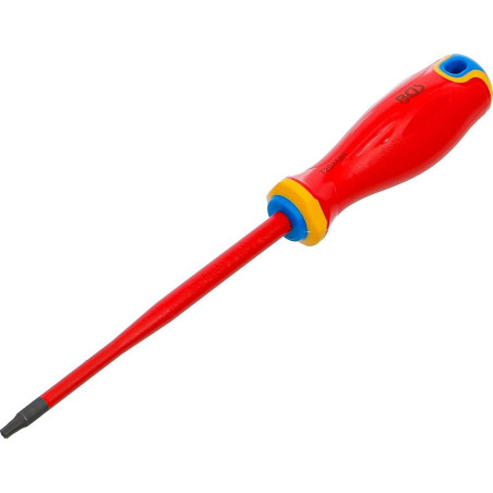 Tournevis VDE Pointe Extra Fine Profil T20 - 29,5 cm (Isolation et Précision, Acier, 1000 V) - D-Work