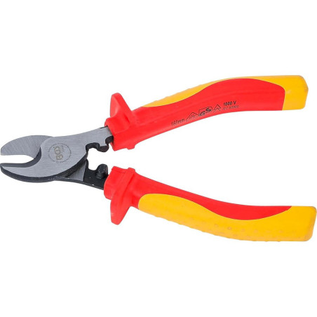 Coupe-Câbles VDE 150 mm - Coupe Précise et Protection Utilisateur - Acier Trempé, Isolation Sécurisée - D-Work