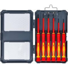 Jeu de Tournevis de Précision VDE 6 pcs - D-Work