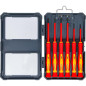 Jeu de Tournevis de Précision VDE 6 pcs - Isolation Sécurisée, Précision et Confort d Utilisation - BGS