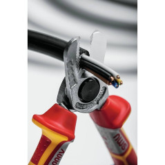 Coupe-Câbles VDE 150 mm - Acier Trempé, Isolation Sécurisée - Coupe Précise et Protection Utilisateur - BGS