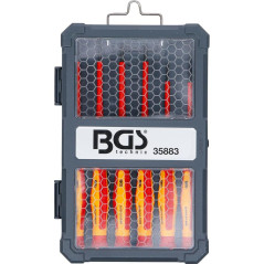 Jeu de Tournevis de Précision VDE 6 pcs - Isolation Sécurisée, Précision et Confort d Utilisation - BGS