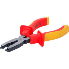 Pince Multifonction VDE 160 mm - Acier, Isolation VDE - Sécurité et Polyvalence - BGS