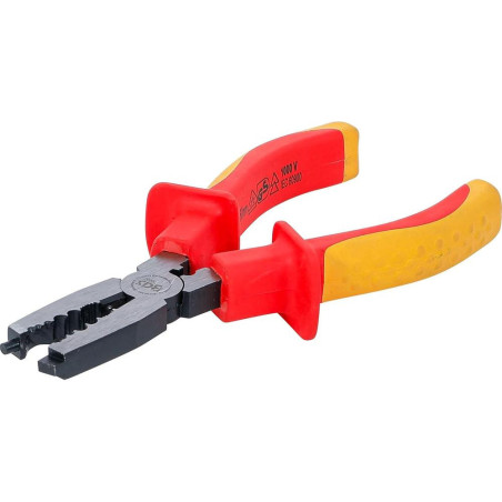 Pince Multifonction VDE 160 mm - Acier, Isolation VDE - Sécurité et Polyvalence - BGS