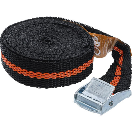 Sangle avec Fermeture Rapide 3,5 m x 25 mm - Résistante et Pratique - - BGS