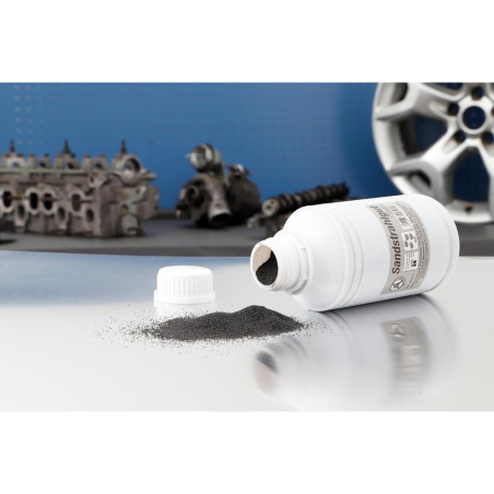 Matériau de Sablage Oxyde d Aluminium Corindon 60 - 850 g - Granulométrie Fine pour Finition et Décapage Efficace - BGS