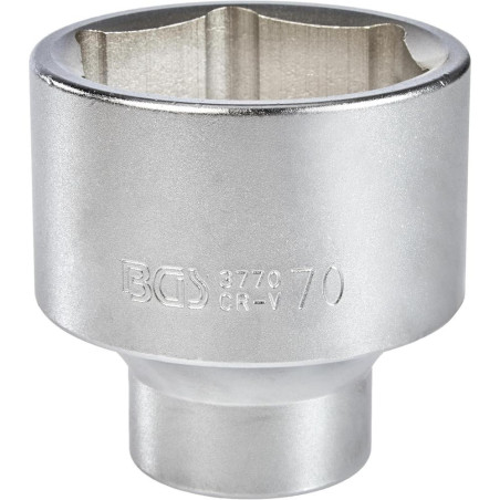 Douille pour Clé Six Pans 25 mm (1 ) - 70 mm - Acier Résistant - Précision et Durabilité - BGS