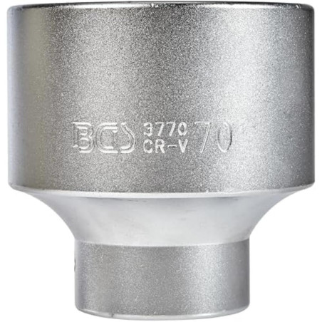 Douille pour Clé Six Pans 25 mm (1 ) - 70 mm - Acier Résistant - Précision et Durabilité - BGS