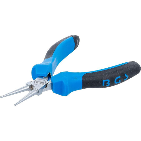 Pince Ronde Électronique 125 mm - Précision et Maniabilité - Acier, Zones Difficiles - D-Work
