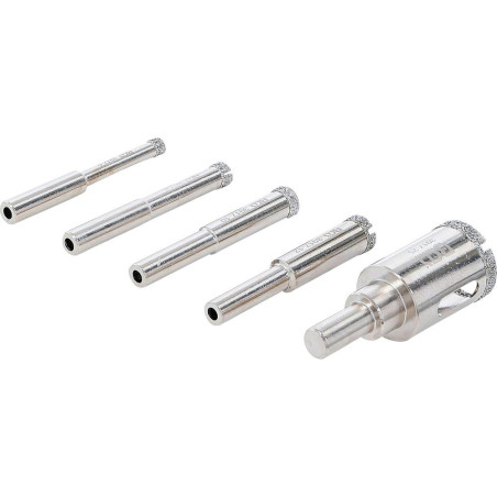 Jeu de Trépans à Diamants 5 pcs - Haute Précision, Durabilité et Performance - D-Work