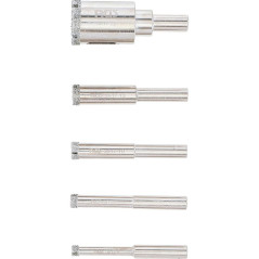 Jeu de Trépans à Diamants 5 pcs - Haute Précision, Durabilité et Performance - D-Work