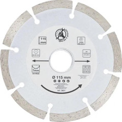 Disque de Coupe en Segments 115 mm - Résistant et Précis - Découpe Efficace - BGS