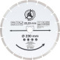 Disque de Coupe en Segments 230 mm - Coupe Précise et Durable - BGS