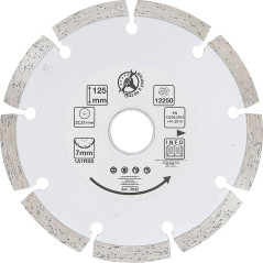 Disque de Coupe en Segments 125 mm - - Coupe Précise et Durable - BGS