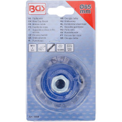 Brosse Ronde D.65 mm - Réception M14 x 2,0, Acier, Usage Polyvalent, Pro - D-Work
