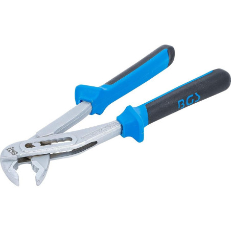 Pince Multiprise 245 mm - Acier, Prise Ferme et Réglable - BGS