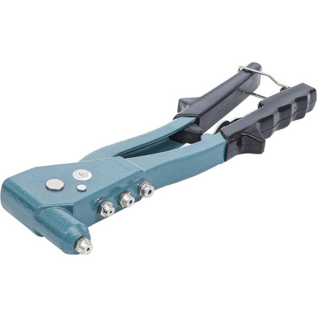 Pince à Riveter 250 mm - 2,4 à 4,8 mm - Précision et Robustesse, Acier - D-Work